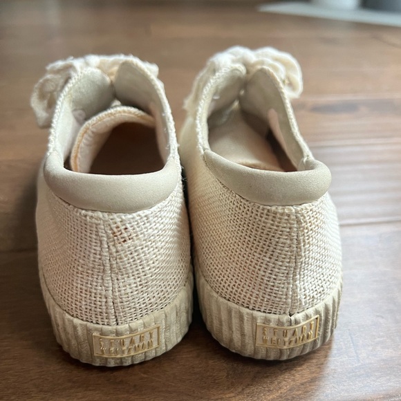 Stuart Weitzman woven espadrille flat - Picture 3 of 6